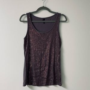 Maurice’s Purple Sequined Tank